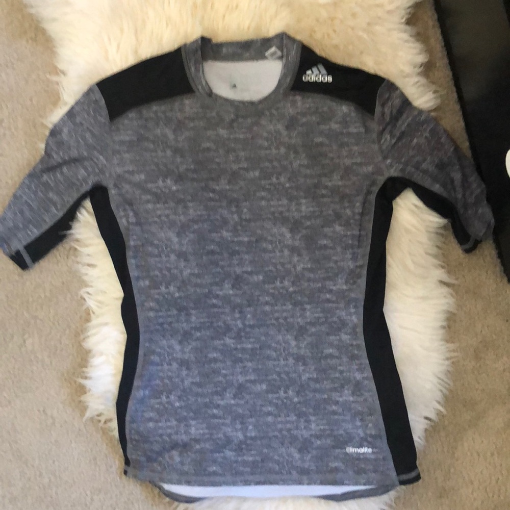 Large Adidas Techfit Compression climalite shirt